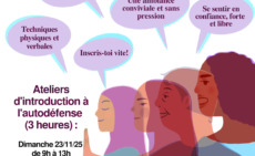Stage d'autodéfense pour adultes le 28 février